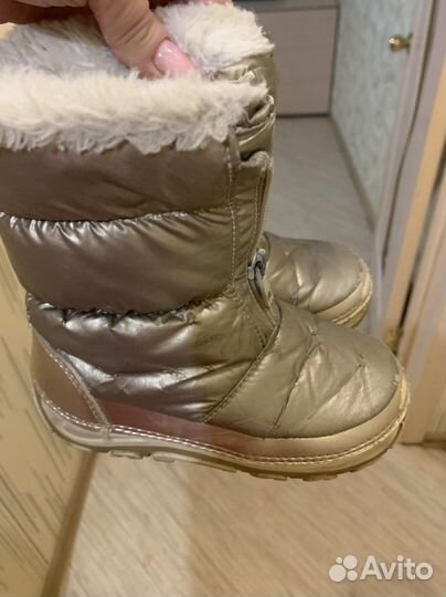 Сапоги зимние для девочки