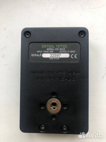 Блок питания critical тату