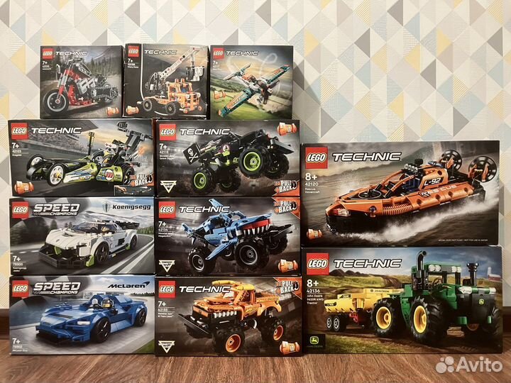 Lego technic, speed champions