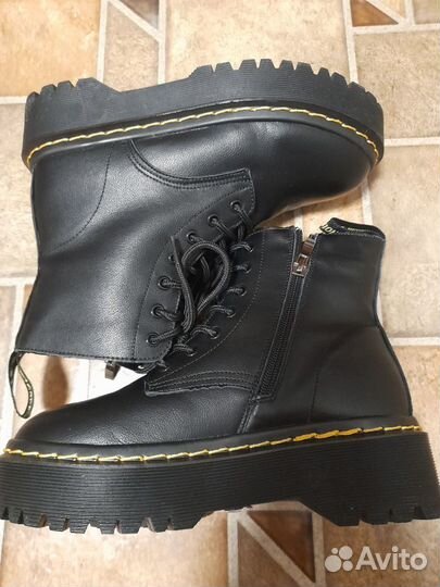 Женские ботинки 37 р зимние кожаные