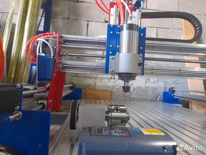 Станок Фрезерный с чпу по дереву и камню