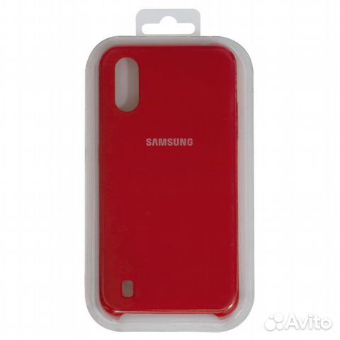 Original Case Samsung A01 (красный)