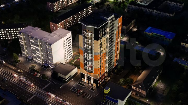 2-к. квартира, 48,7 м², 2/20 эт.