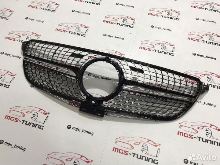 Решетка GLE-Coupe c292 Diamond Black All