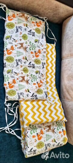 Бортики в детскую кроватку