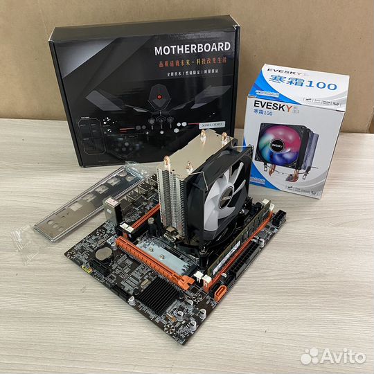 Комплект Xeon 2673 V3 / X99 / 16gb ddr3/ кулер