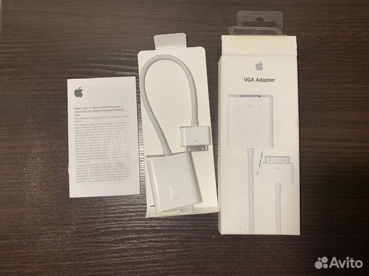 Переходник Apple A1368 (mc552zm/B) VGA to 30-Pin