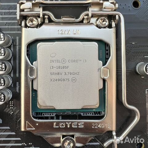 Комплект Intel Core i3 10105F + MSI PRO H410M-B