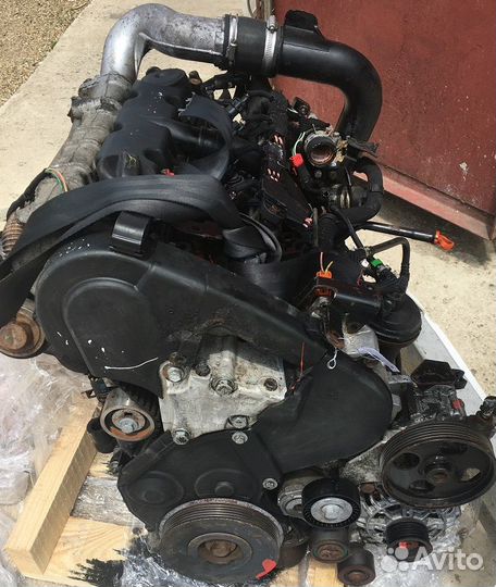 Контрактный б/у двигатель Пежо