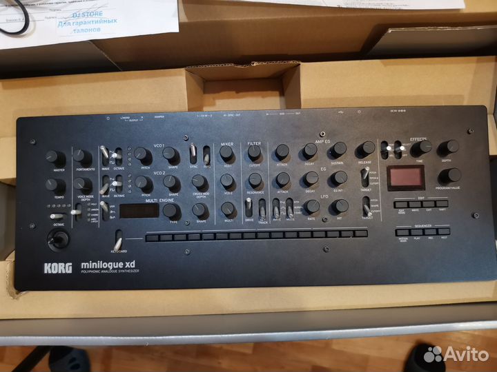 Korg Minilogue XD Module отл сост полный комплект