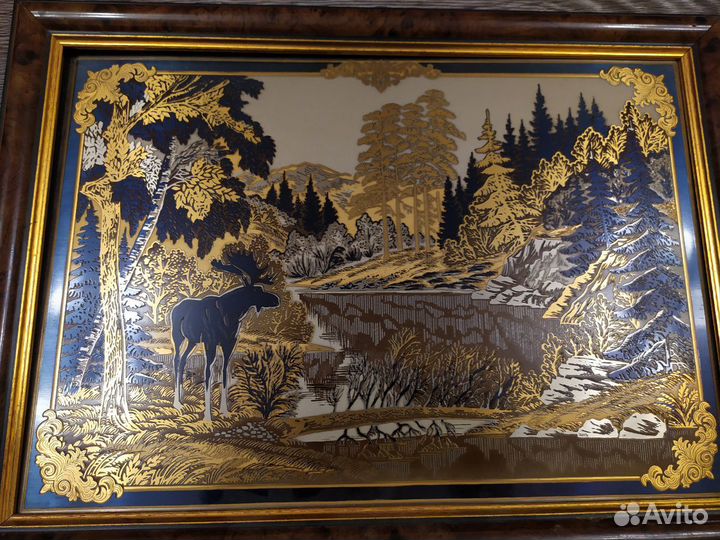 Гравюра на стали Златоуст, картина