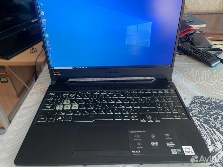 Игровой ноутюук asus tuf gaming