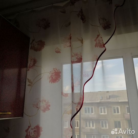Тюль- штора кухонный