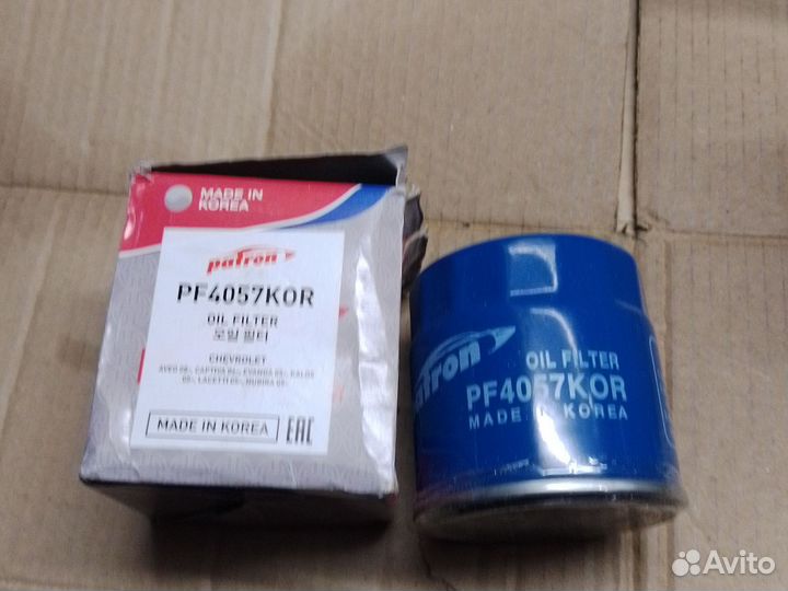 Фильтр масляный daewoo/gm