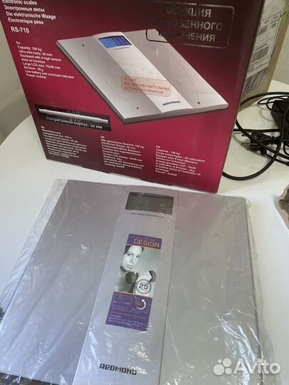Весы напольные электронные новые