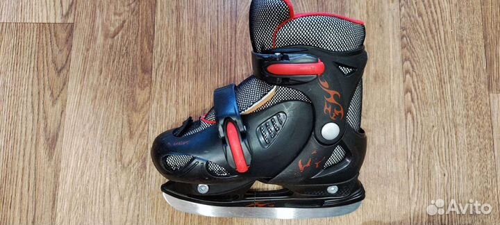 Коньки детские раздвижные 30-33
