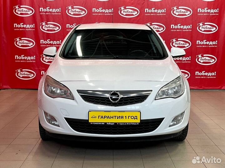 Opel Astra 1.4 МТ, 2012, 136 230 км