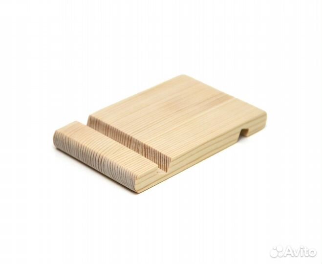 Подставка деревянная для телефона. Держатель для с