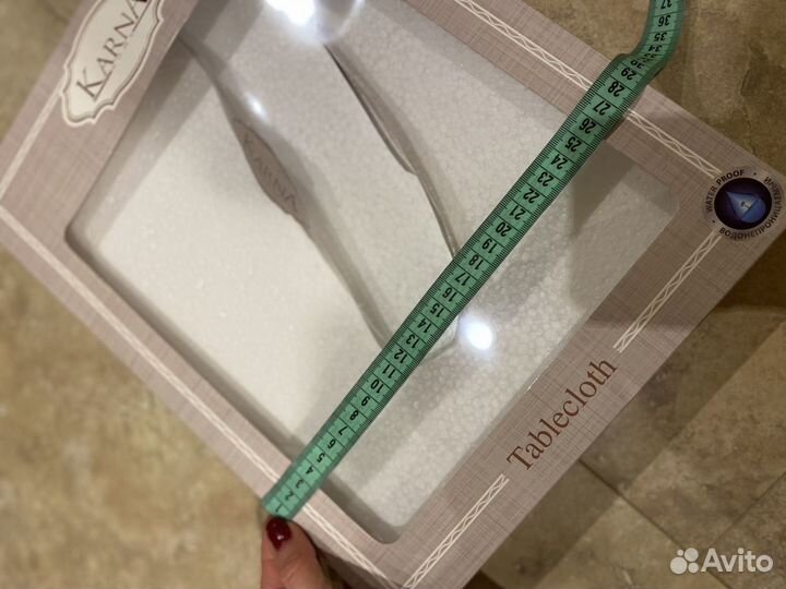 Karna коробка от скатерти новая