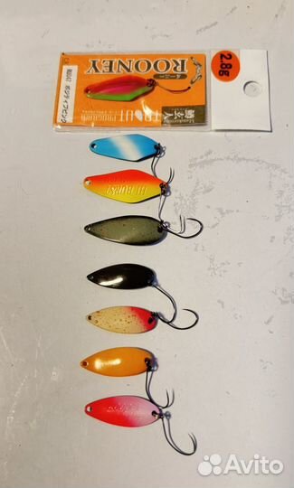 Форелевые блесна