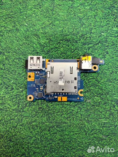 Плата USB AUX картридер HP 13-2100ur