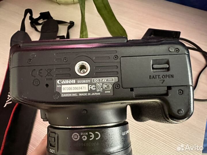 Зеркальный фотоаппарат canon 650d