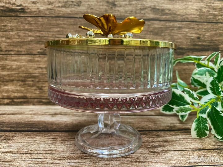 Конфетница на ножке, 250мл. Турция