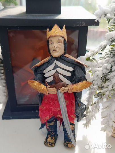 Ватные ёлочные игрушки