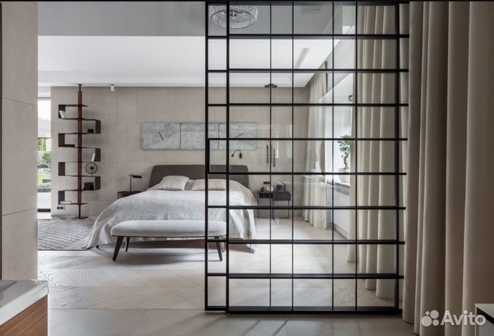 Перегородка в стиле лофт