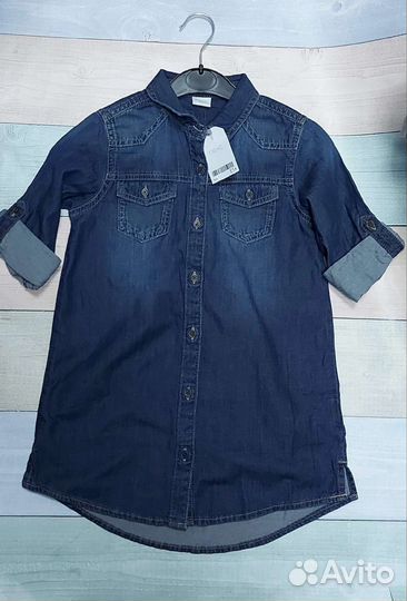 Платье рубашка next