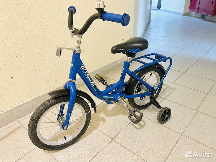 Велосипед детский, диаметр колес 14