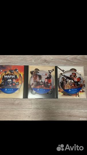 Диск на пс4 мафия