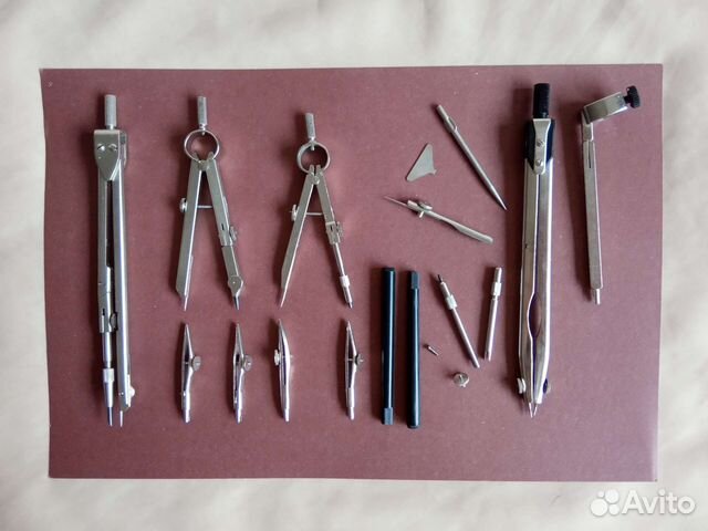 Набор инструментов для черчения Циркули купить в Санкт-Петербурге ...