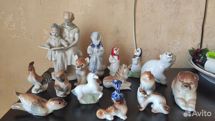 Фарфоровые статуэтки лфз