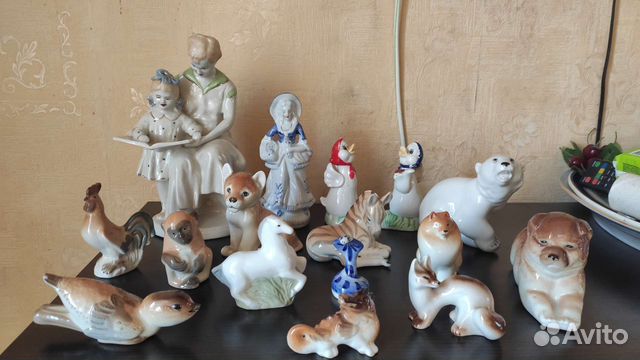 Фарфоровые статуэтки лфз