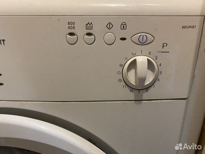 Стиральная машина indesit рабочая