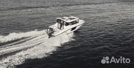 Финский катер Finnmaster P6 c кабиной