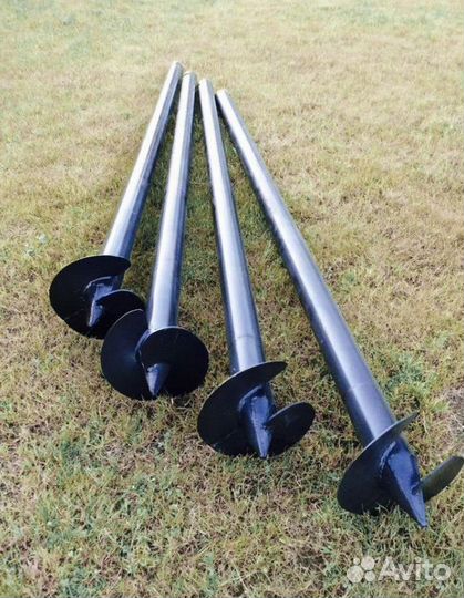 Винтовые сваи для веранды