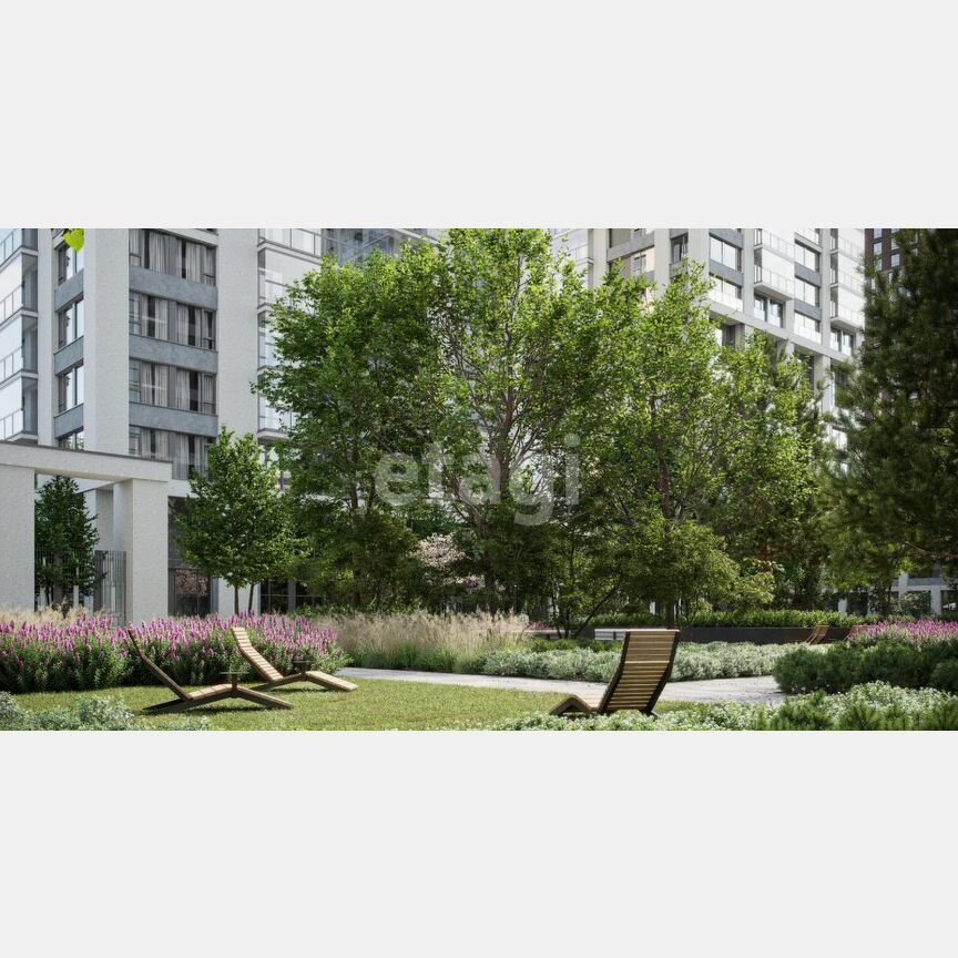 1-к. квартира, 48,1 м², 4/15 эт.