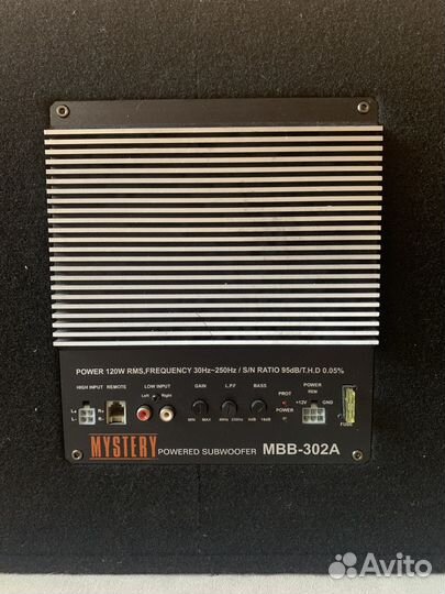 Сабвуфер mystery MBB 302A