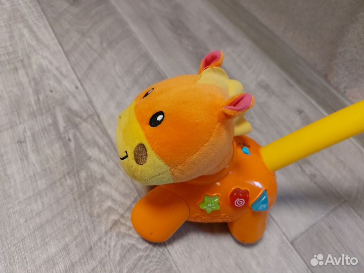 Детская каталка с ручкой