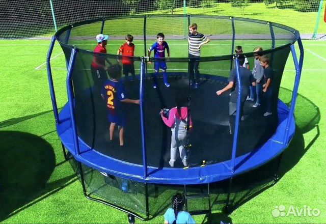 Батуты дачные с сеткой