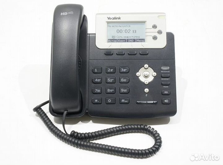IP-телефон Yealink SIP-T22P 3*SIP PoE и 5V