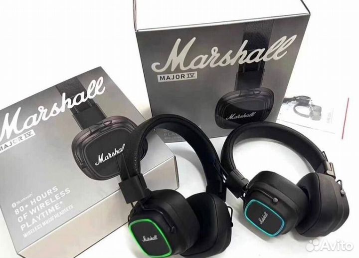 Новые наушники Marhall Major 4 LUX