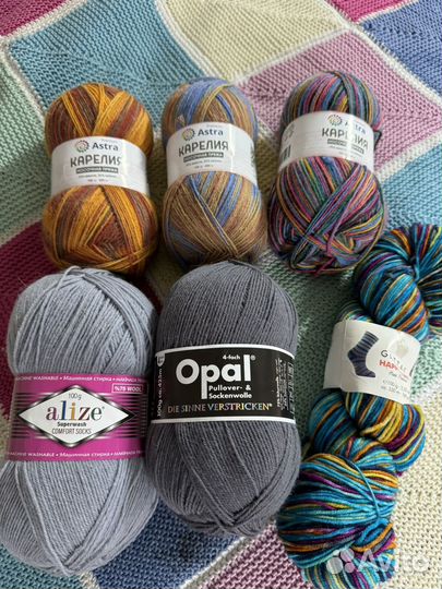 Носочная пряжа