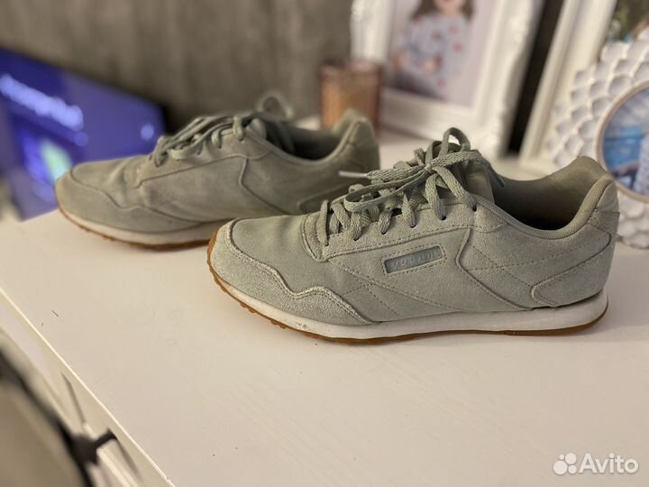 Кроссовки Reebok Royal Glide LX замшевые, р 39