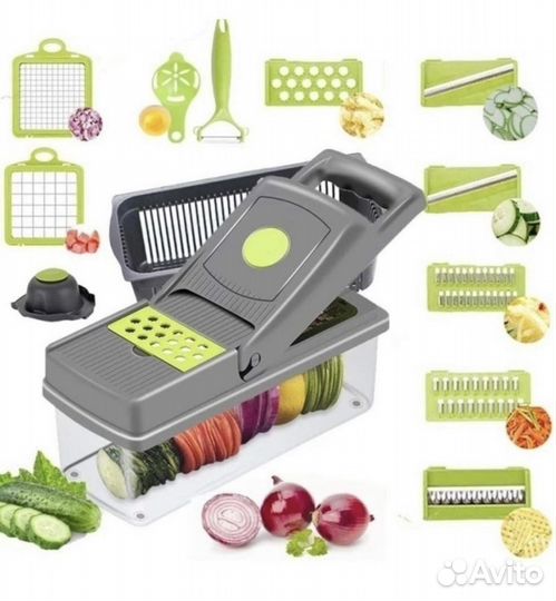 Овощерезка ручная 14 в 1