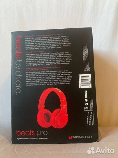 Наушники beats by dr dre pro limited editions