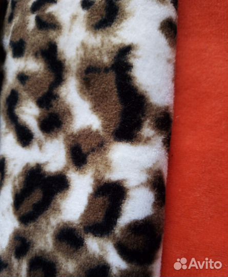 Набор 7 отрезов хлопкового велюра для рукоделия