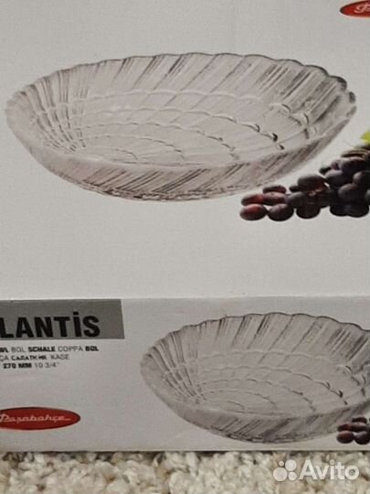 Ваза для фруктов богемия